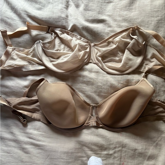 Women's Nude Underwire Bras (2) - Picture 1 of 4